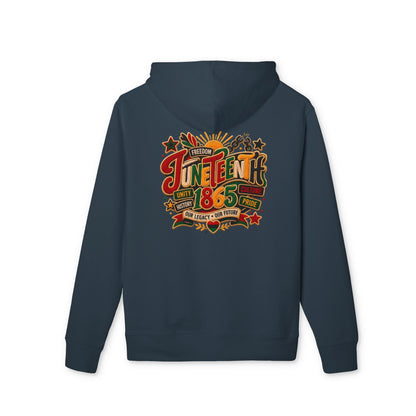 Juneteenth 1865 Hoodie – Celebration Graphic Pullover