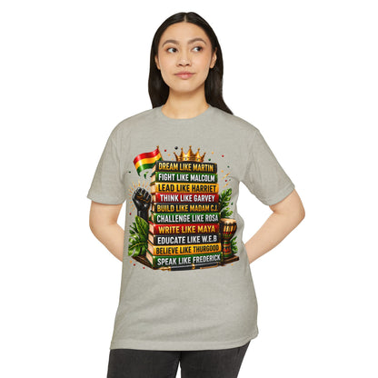 Inspirational Black History Leaders Graphic T-Shirt