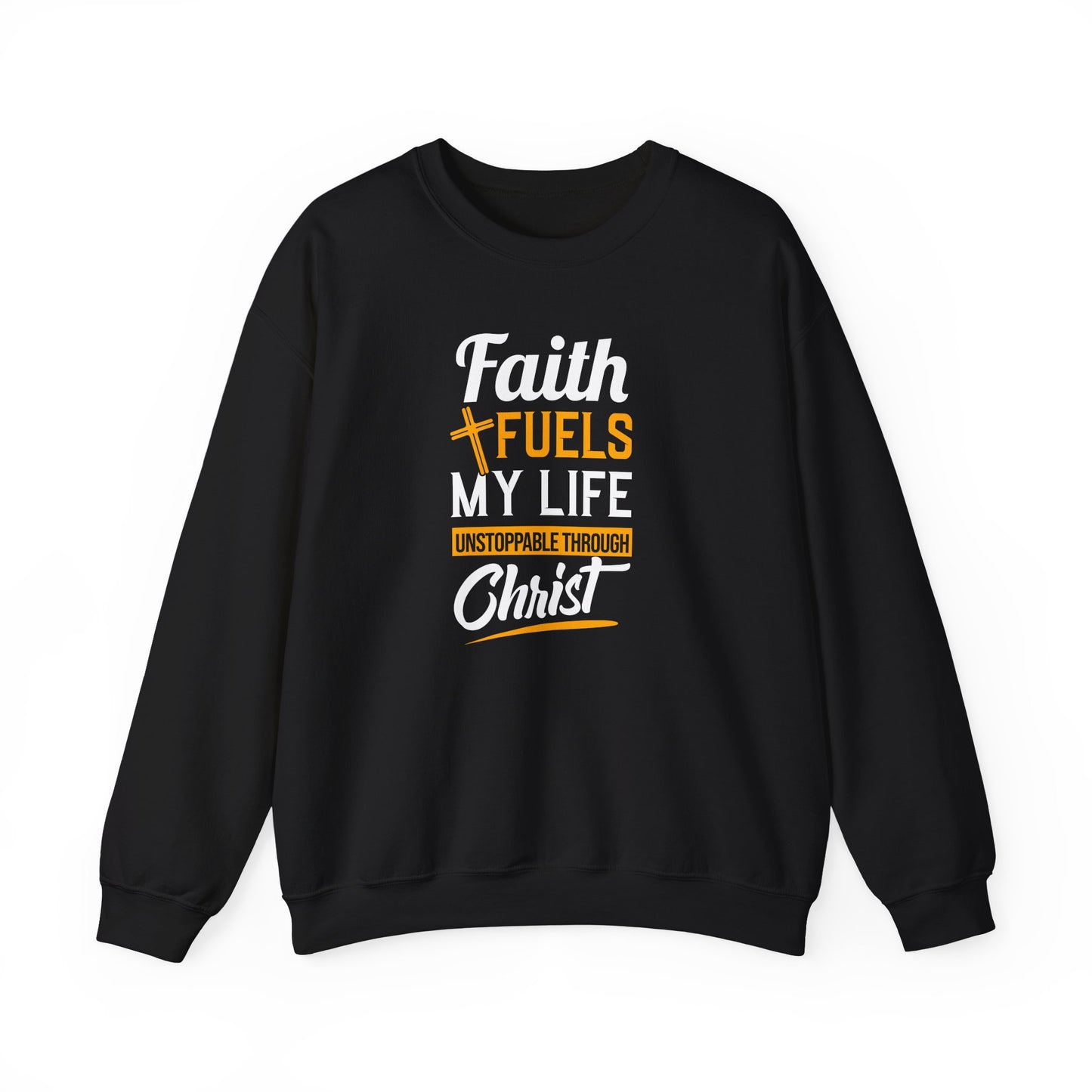 Faith Fuels My Life Christ Sweatshirt