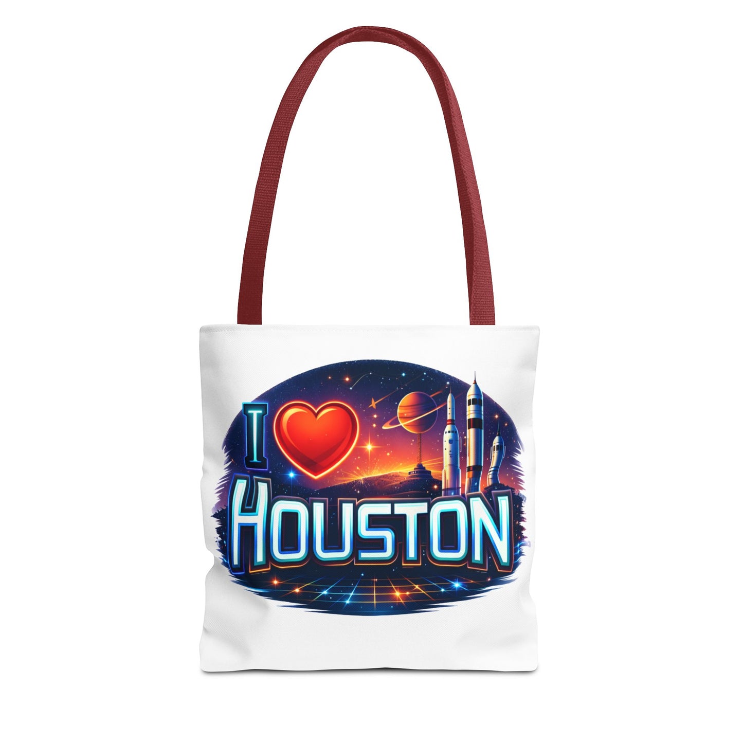 I  Houston Retro Space Tote Bag