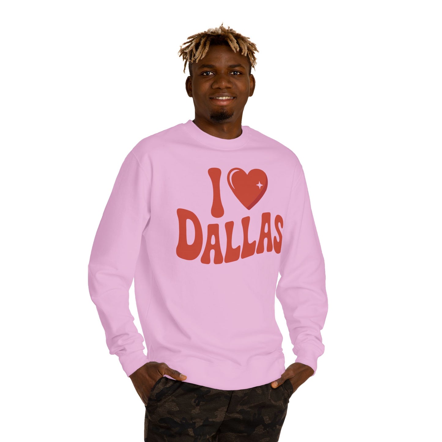 I Heart Dallas Crewneck Sweatshirt