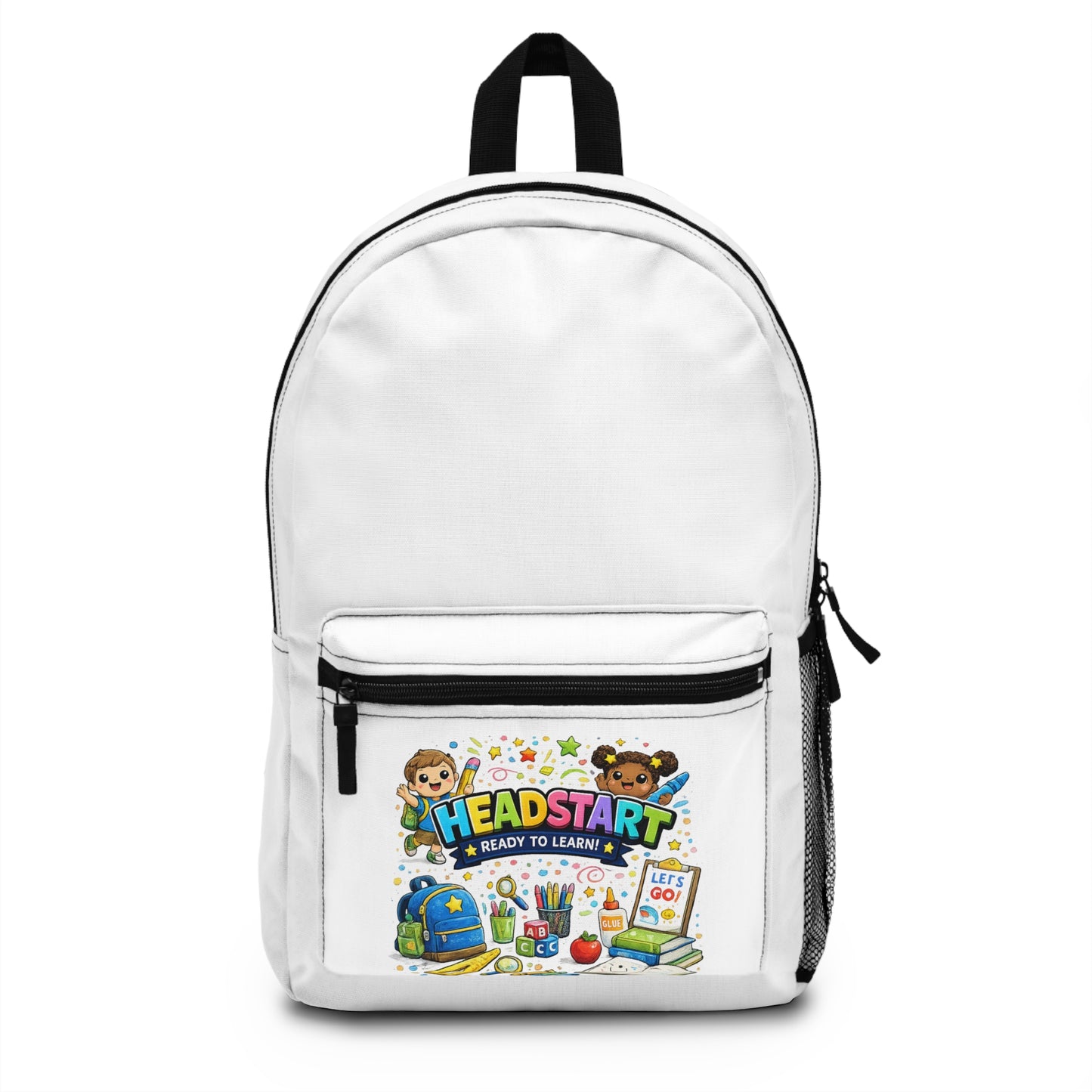 HeadStart Kids Backpack – Ready to Learn School Bag with Colorful Classroom Design