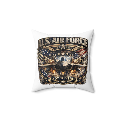 U.S. Air Force 'Ready to Strike' Decorative Pillow