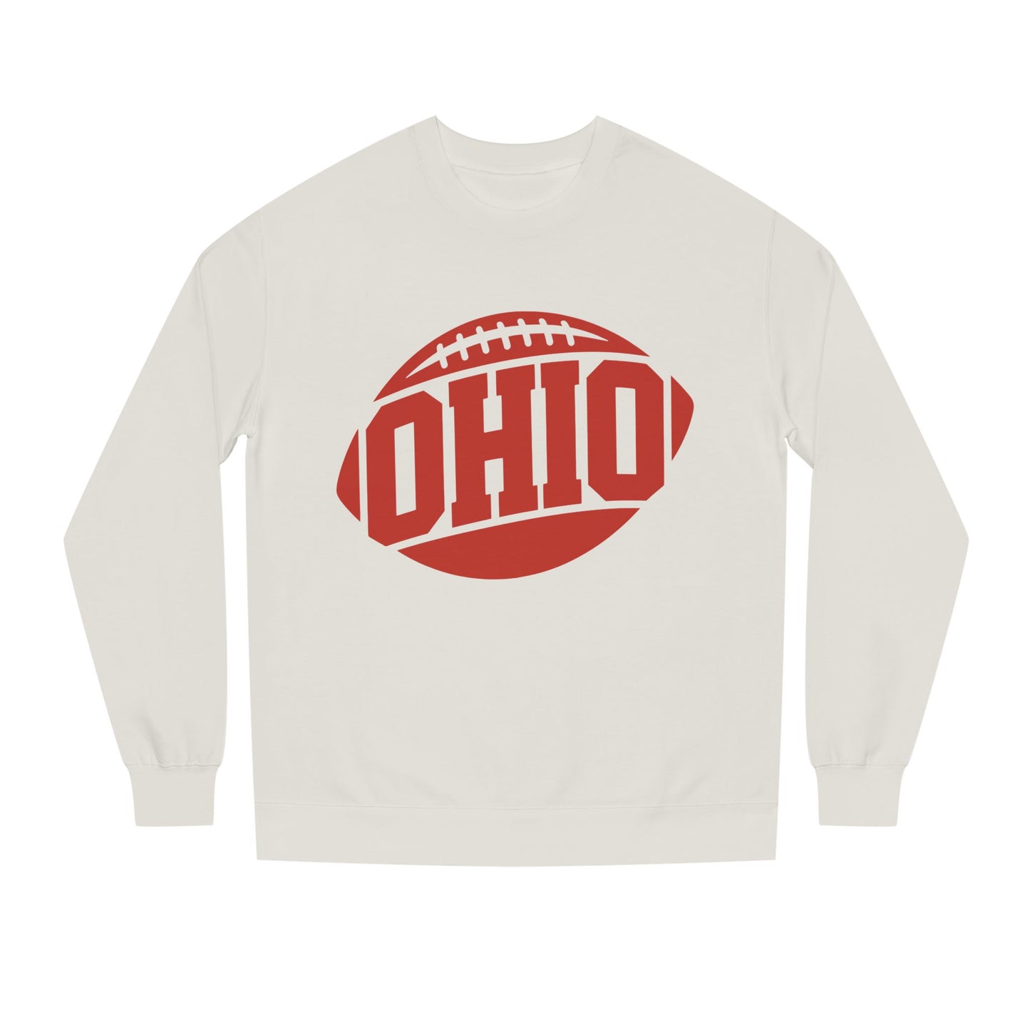 Ohio Football Crewneck Sweatshirt — Vintage Collegiate Game Day Pullover