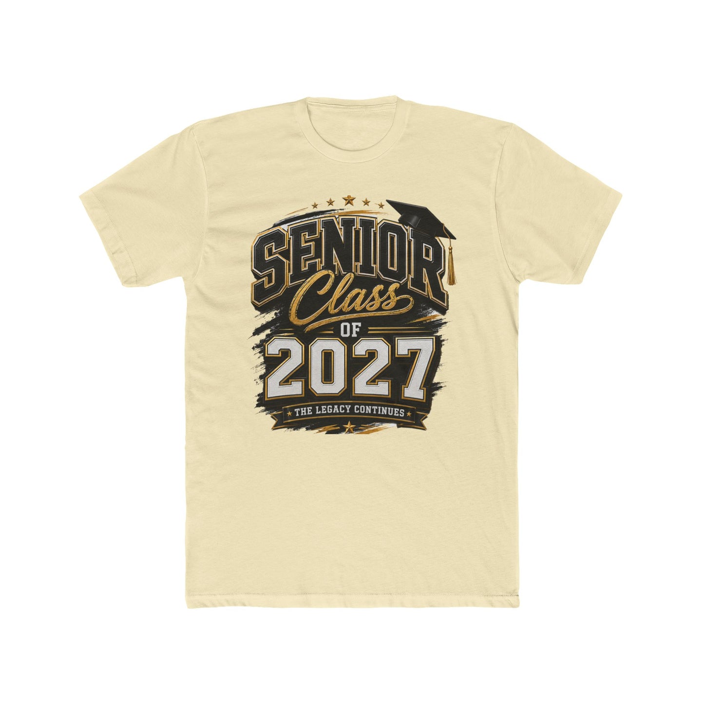 Senior Class of 2027 T-Shirt — Graduation Tee for High School & College Seniors