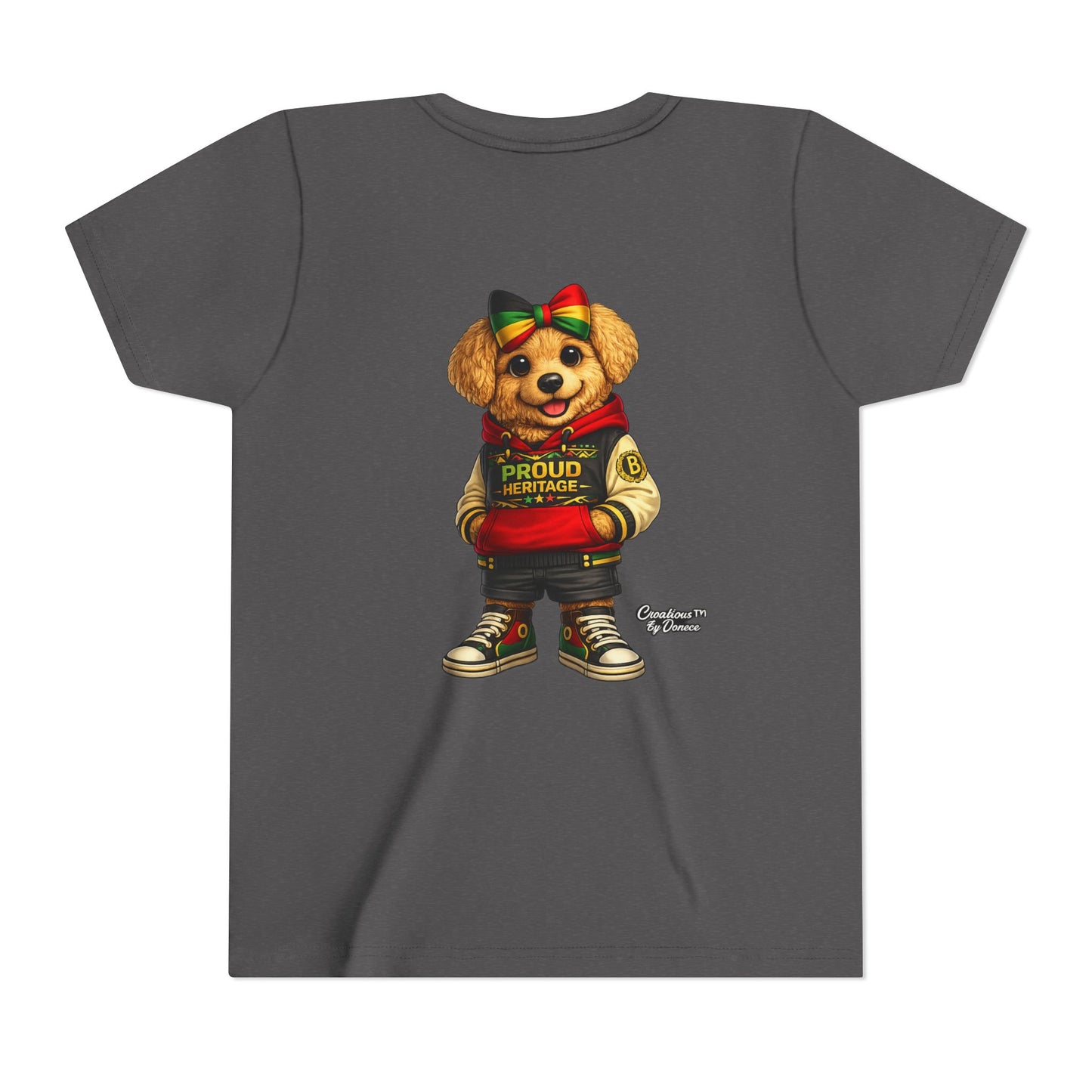 Kids Rasta Bear 'Proud Heritage' Tee