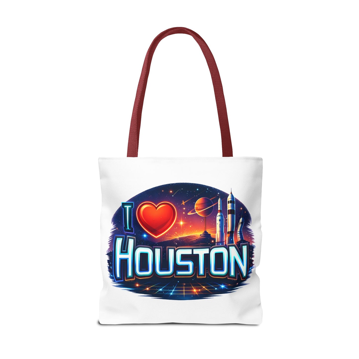 I  Houston Retro Space Tote Bag