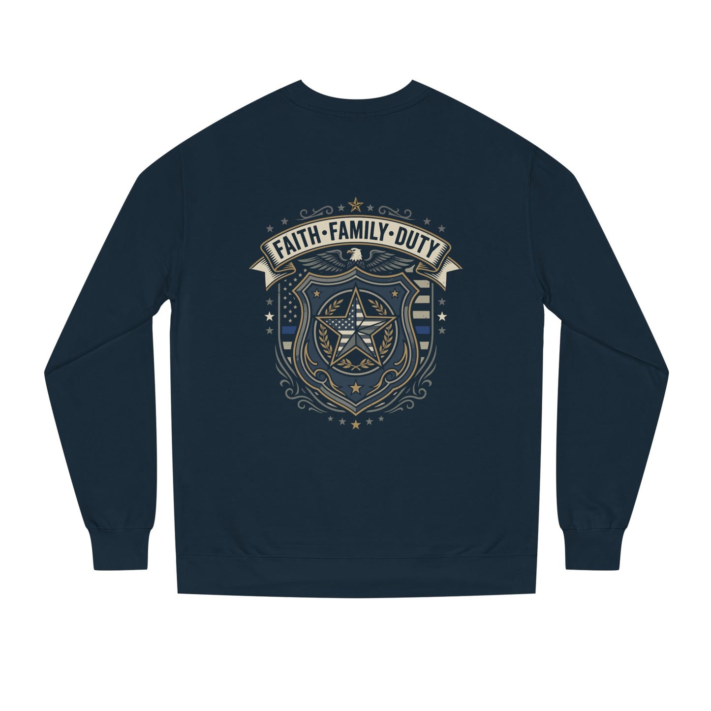 Faith • Family • Duty Badge Sweatshirt