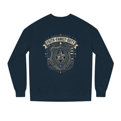 Faith • Family • Duty Badge Sweatshirt