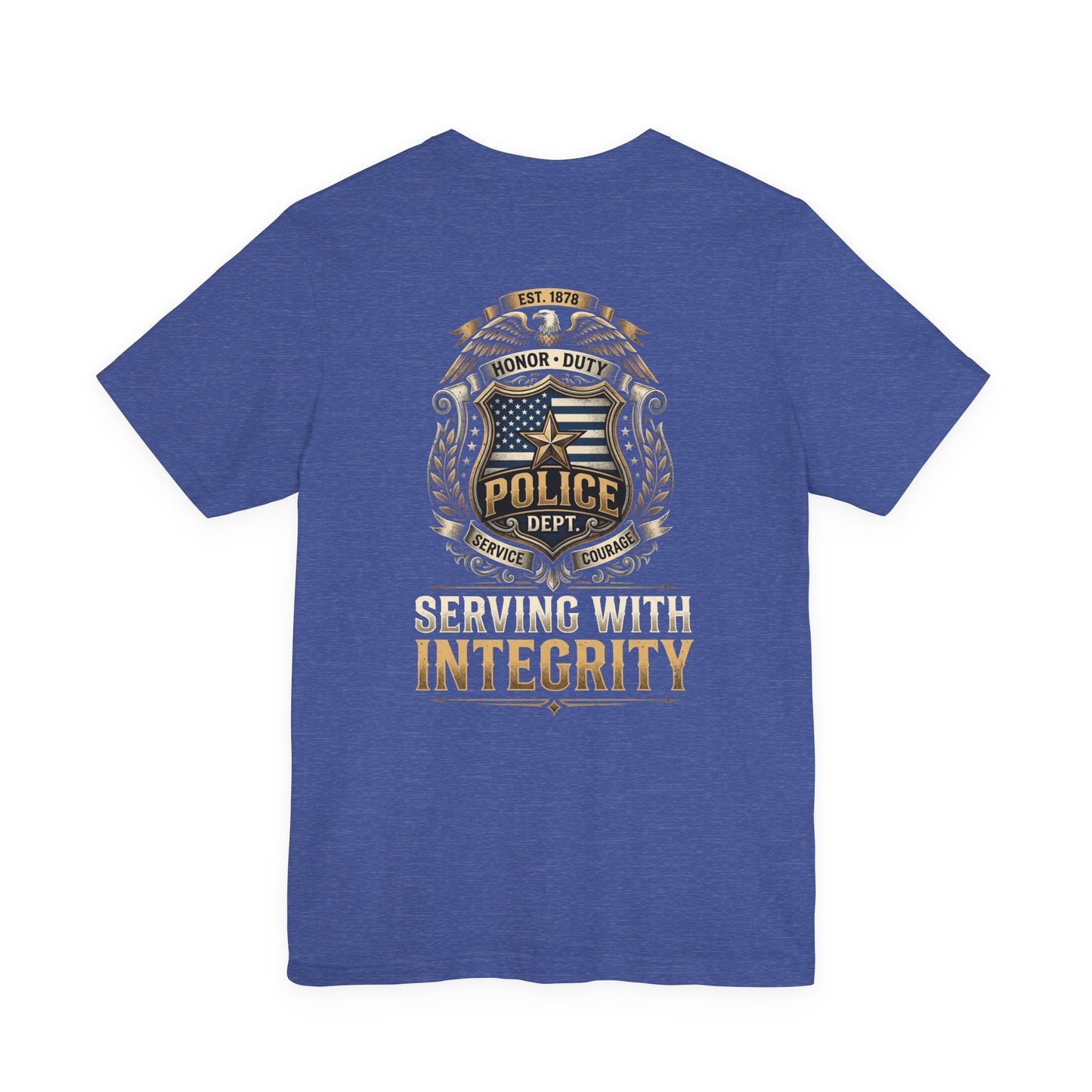 Police Badge 'Serving With Integrity' T-Shirt