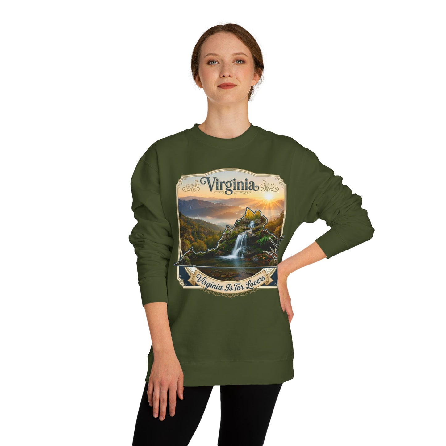 Unisex Crew Neck Sweatshirt