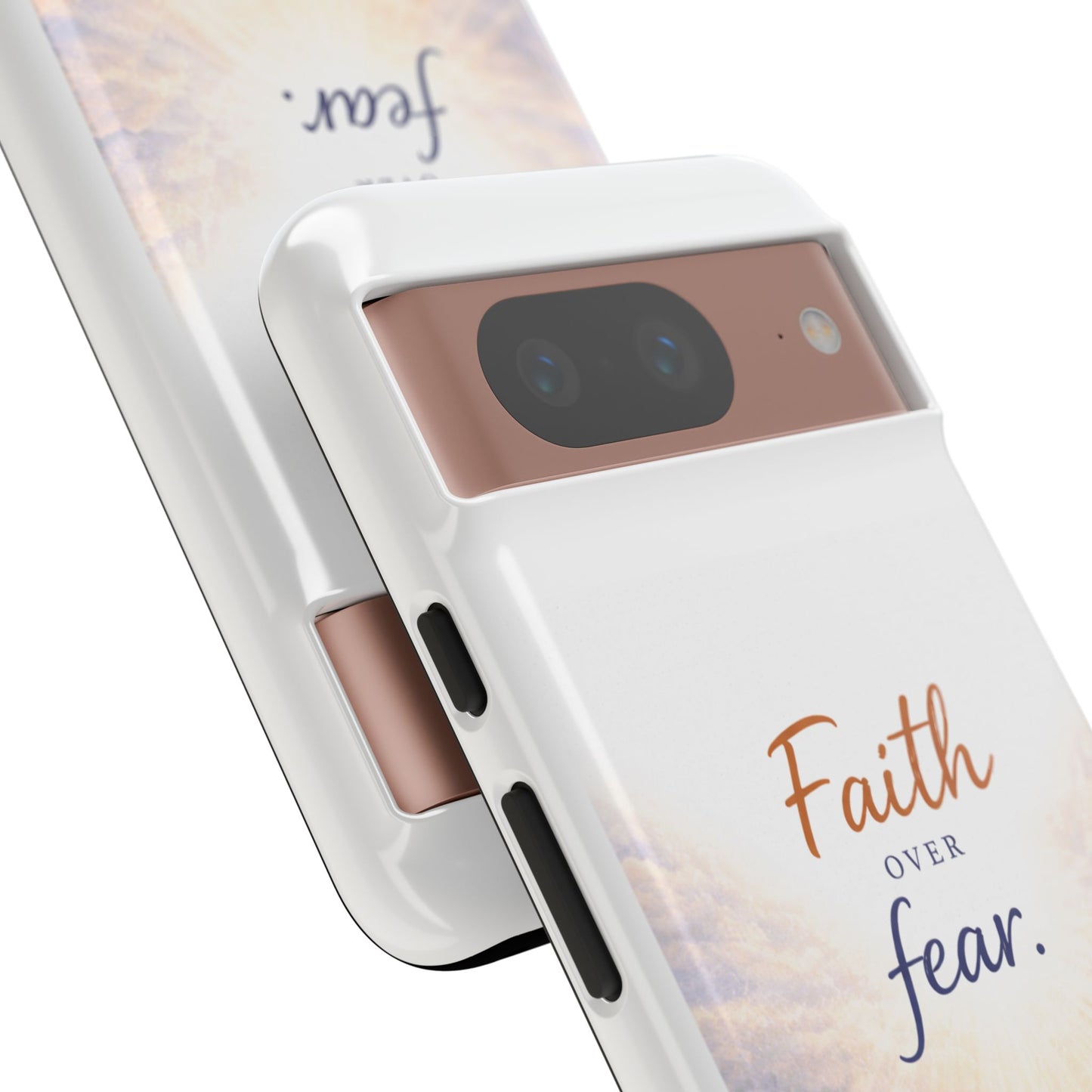 Faith Over Fear Phone Case — Inspirational Christian iPhone Cover