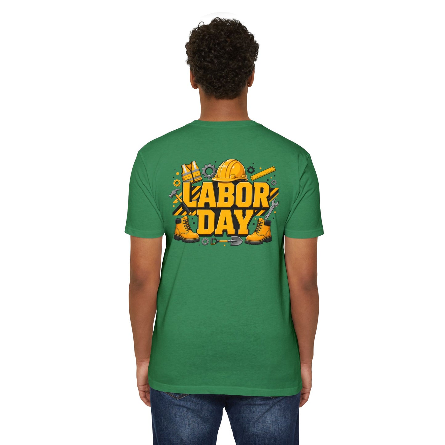 Labor Day T-Shirt — Construction Tools Graphic Tee