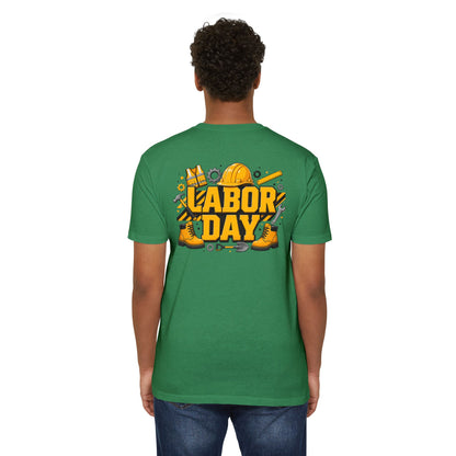 Labor Day T-Shirt — Construction Tools Graphic Tee