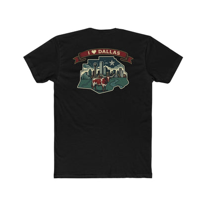 I Heart Dallas Tee — Vintage Dallas Skyline T-Shirt