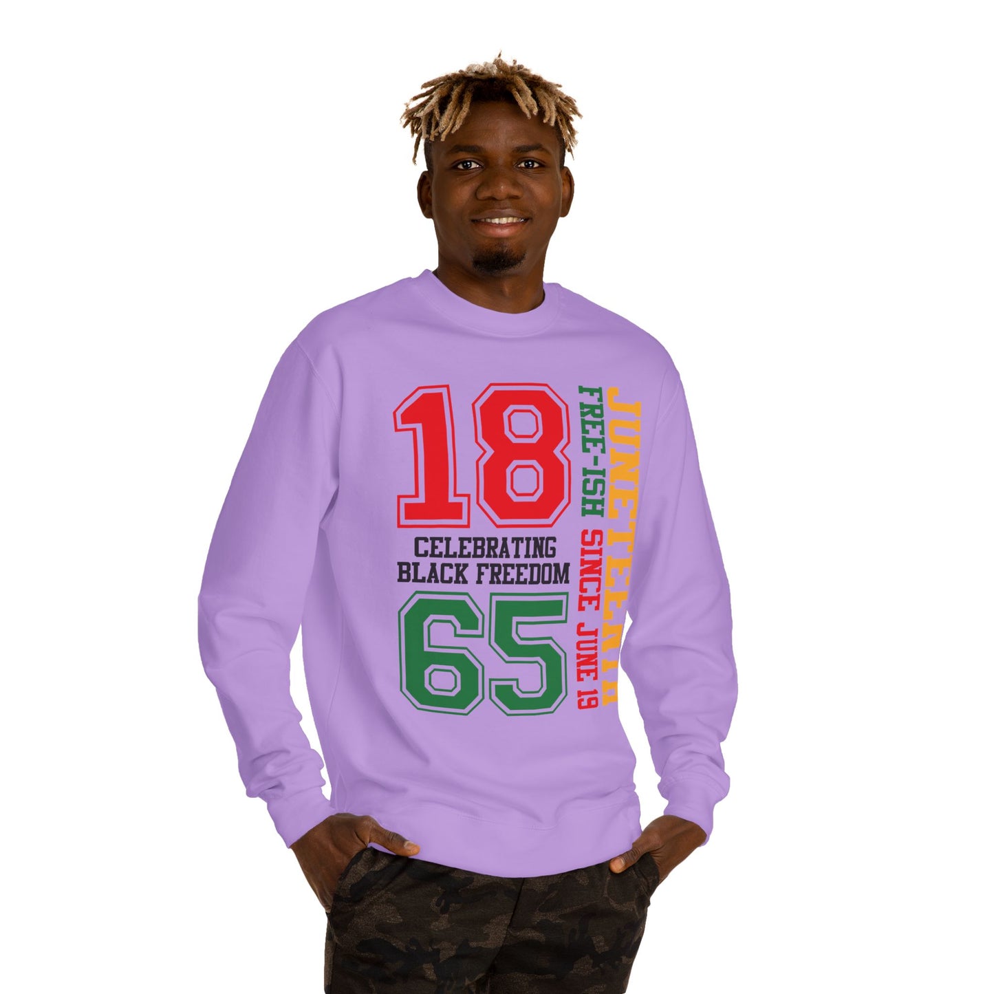 Juneteenth 1865 Sweatshirt - Celebrating Black Freedom Crewneck