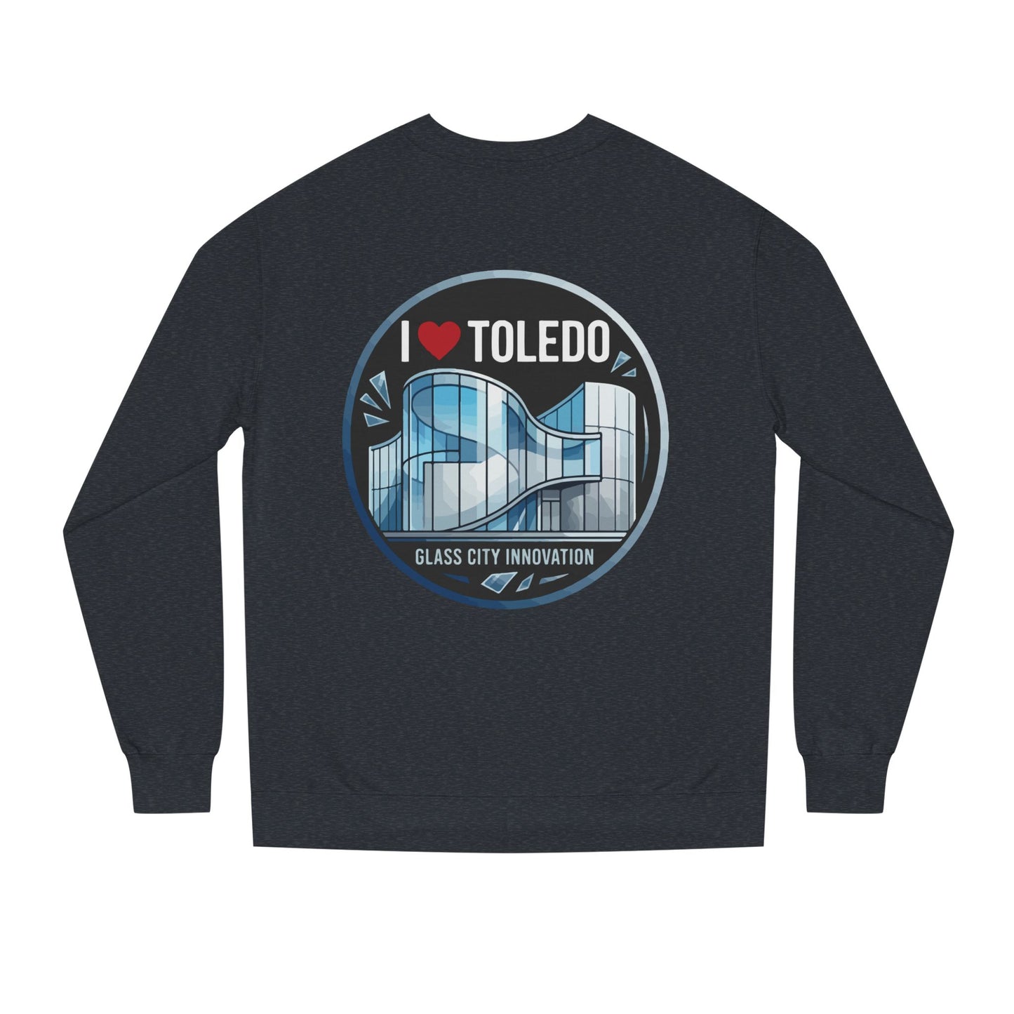 I  Toledo Glass City Sweatshirt — Toledo Skyline Crewneck