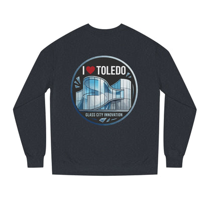 I  Toledo Glass City Sweatshirt — Toledo Skyline Crewneck