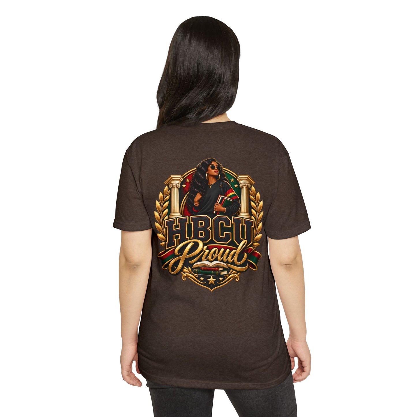 HBCU Proud T-Shirt — Retro Collegiate Black Graduate Design