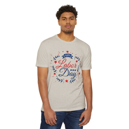 Labor Day T-Shirt – "Happy Labor Day" Patriotic Holiday Tee