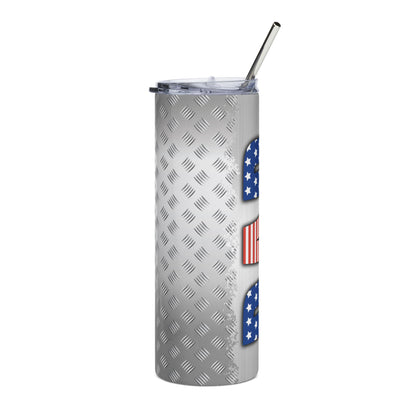 Patriotic USA Flag 20oz Stainless Steel Tumbler
