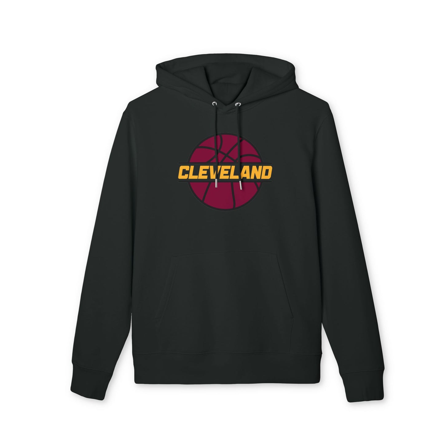 Cleveland Basketball Hoodie — Retro Logo Pullover