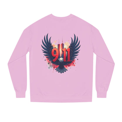 9/11 Memorial Sweatshirt – Eagle Wings Tribute Crewneck