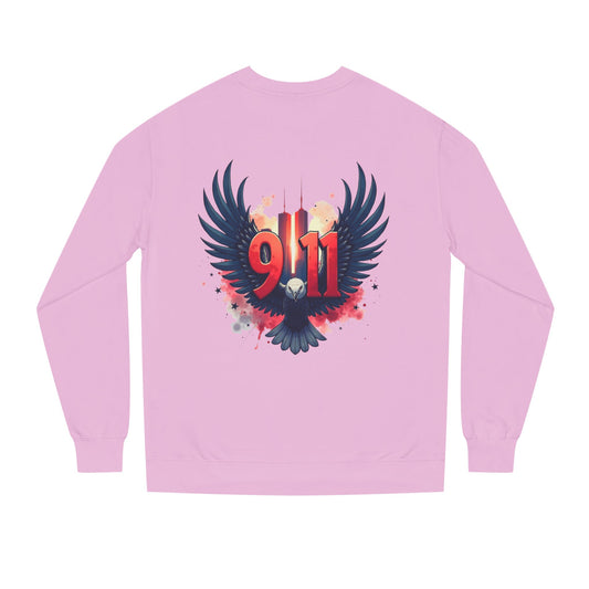 9/11 Memorial Sweatshirt – Eagle Wings Tribute Crewneck