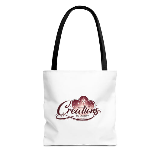 Creations Floral Logo Tote Bag – Branded Reusable Shopping & Gift Tote