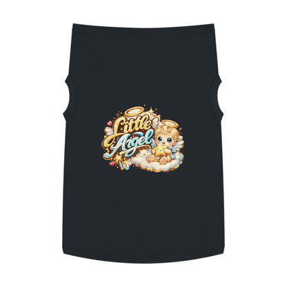 Little Angel Pet Tank Top — Cute Angel Puppy & Kitten Shirt for Small Dogs and Cats