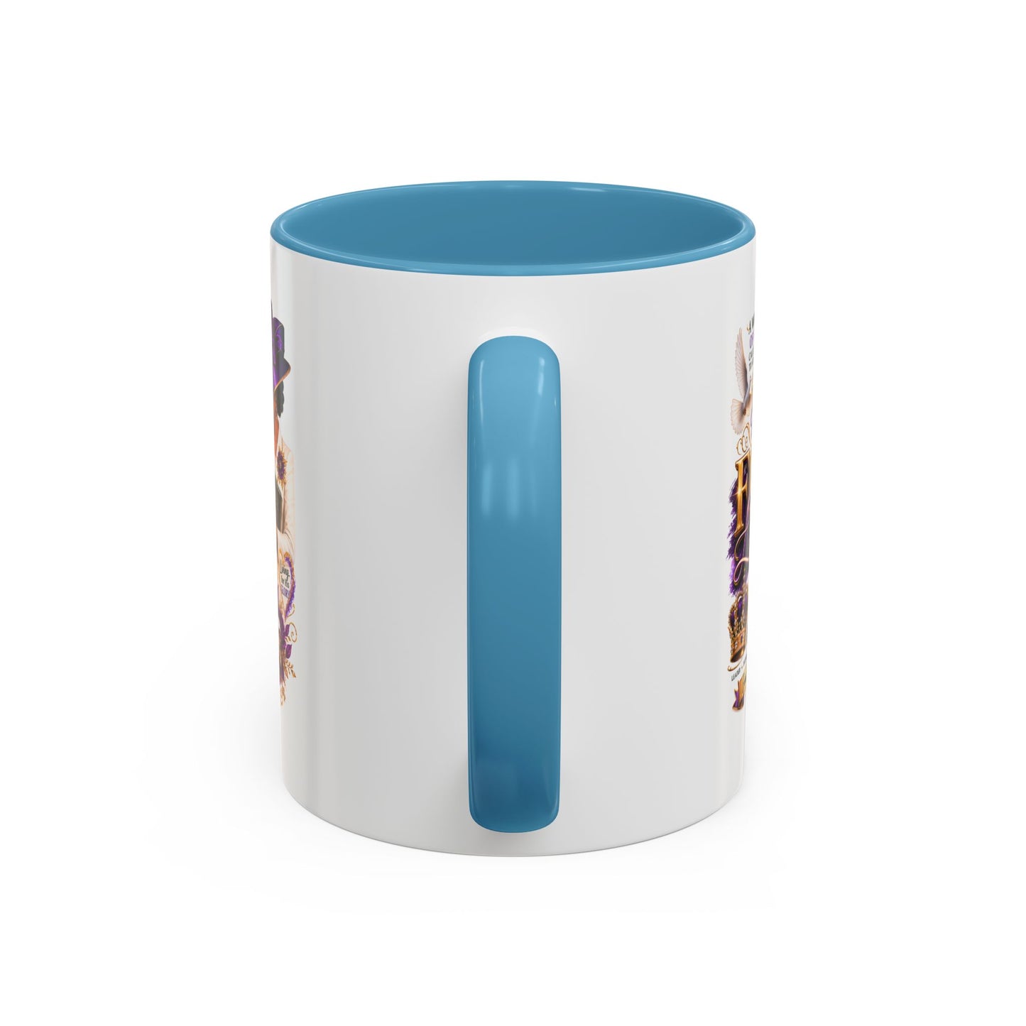 First Lady of Faith Accent Coffee Mug — Inspirational Christian Gift (11/15oz)