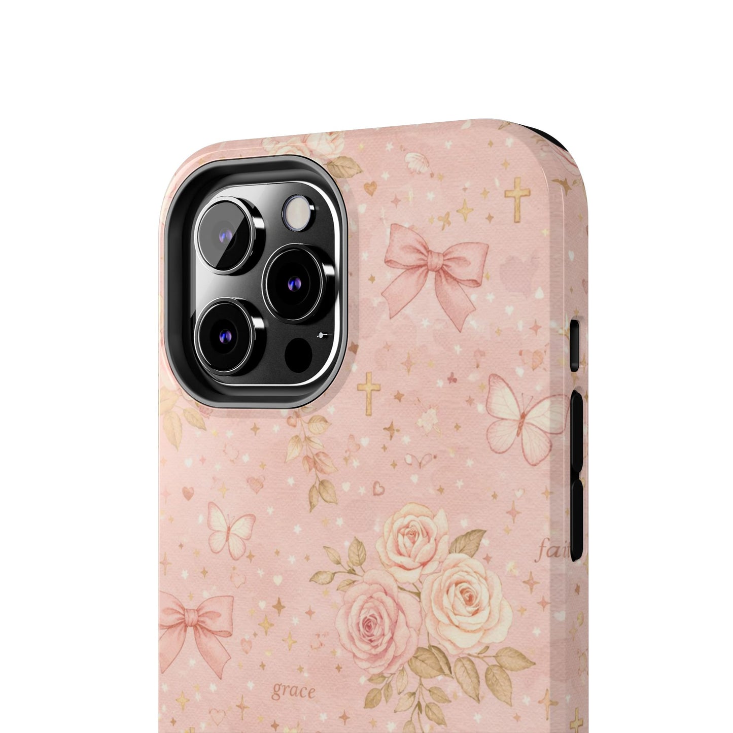 Grace Faith Phone Case | Christian floral iPhone Case