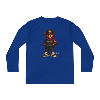 Kids Bear Graphic Long Sleeve Tee — Urban Streetwear Youth Shirt