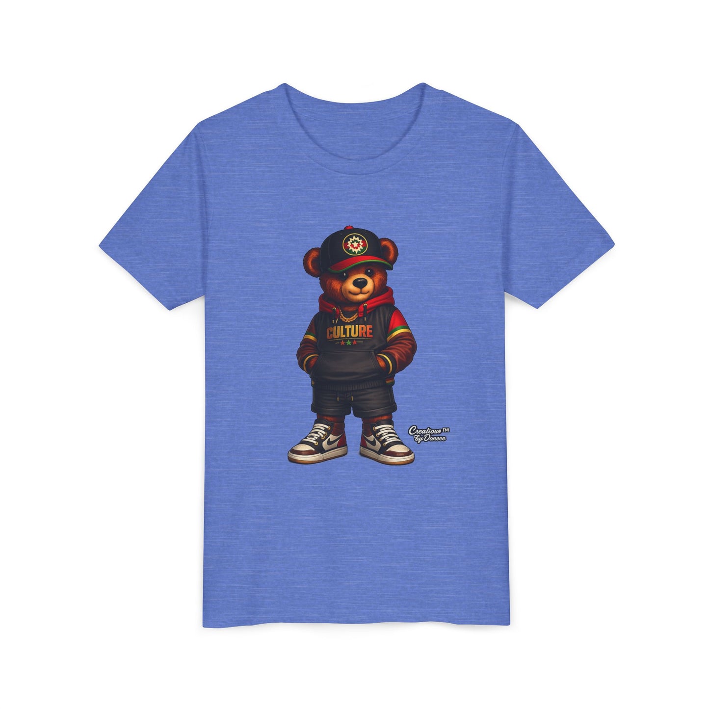 Youth Tee — Urban Bear "Culture" Graphic