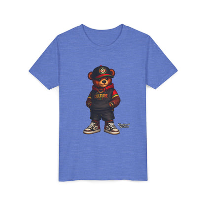 Youth Tee — Urban Bear "Culture" Graphic