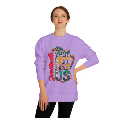 Juneteenth 'They Not Like Us' Crewneck Sweatshirt