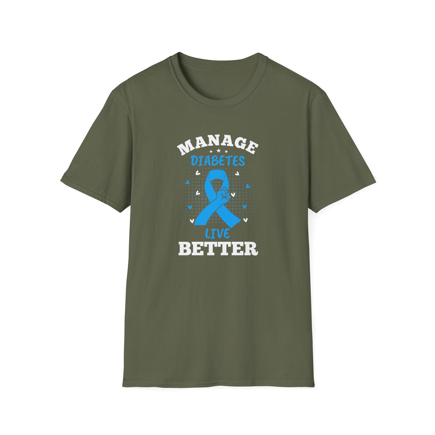 Manage Diabetes Live Better T-Shirt