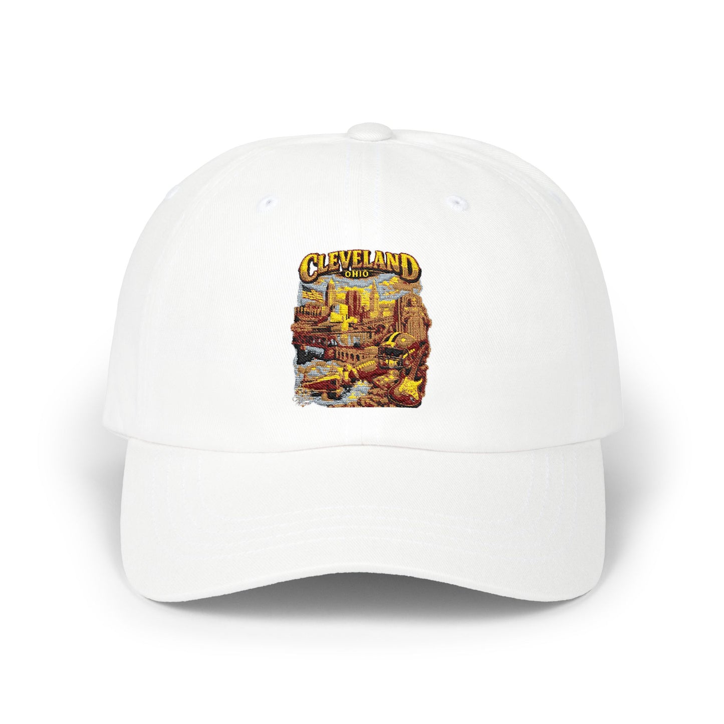 Cleveland Vintage Landscape Dad Cap
