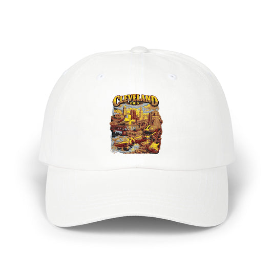 Cleveland Vintage Landscape Dad Cap