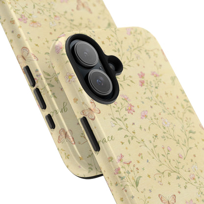 Soft Faith, Gentle Grace Phone Case | Christian floral iPhone Case