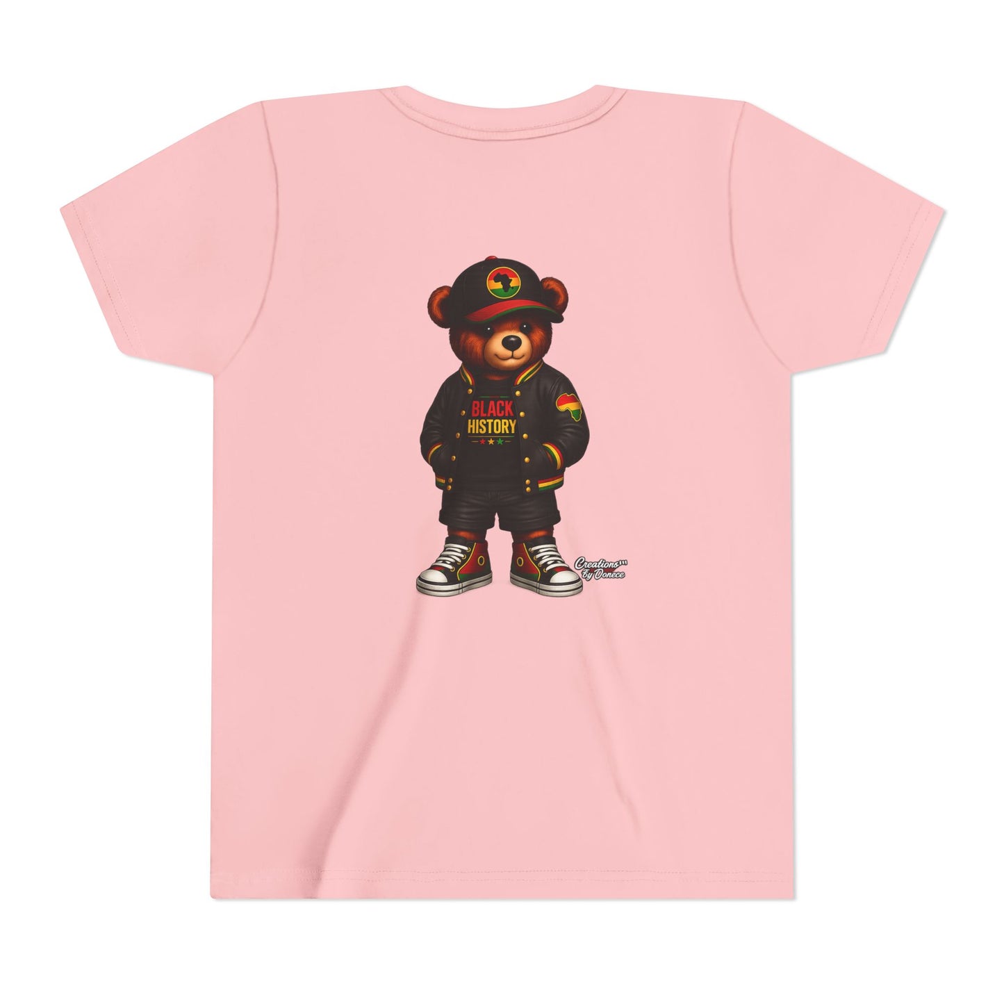 Kids 'Black History' Streetwear Bear Tee