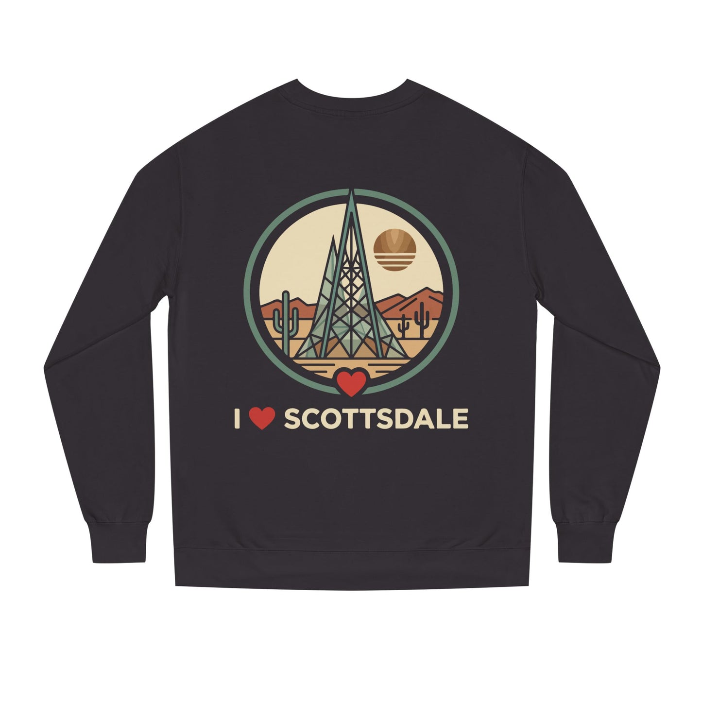 I  Scottsdale Sweatshirt — Desert Retro Crewneck