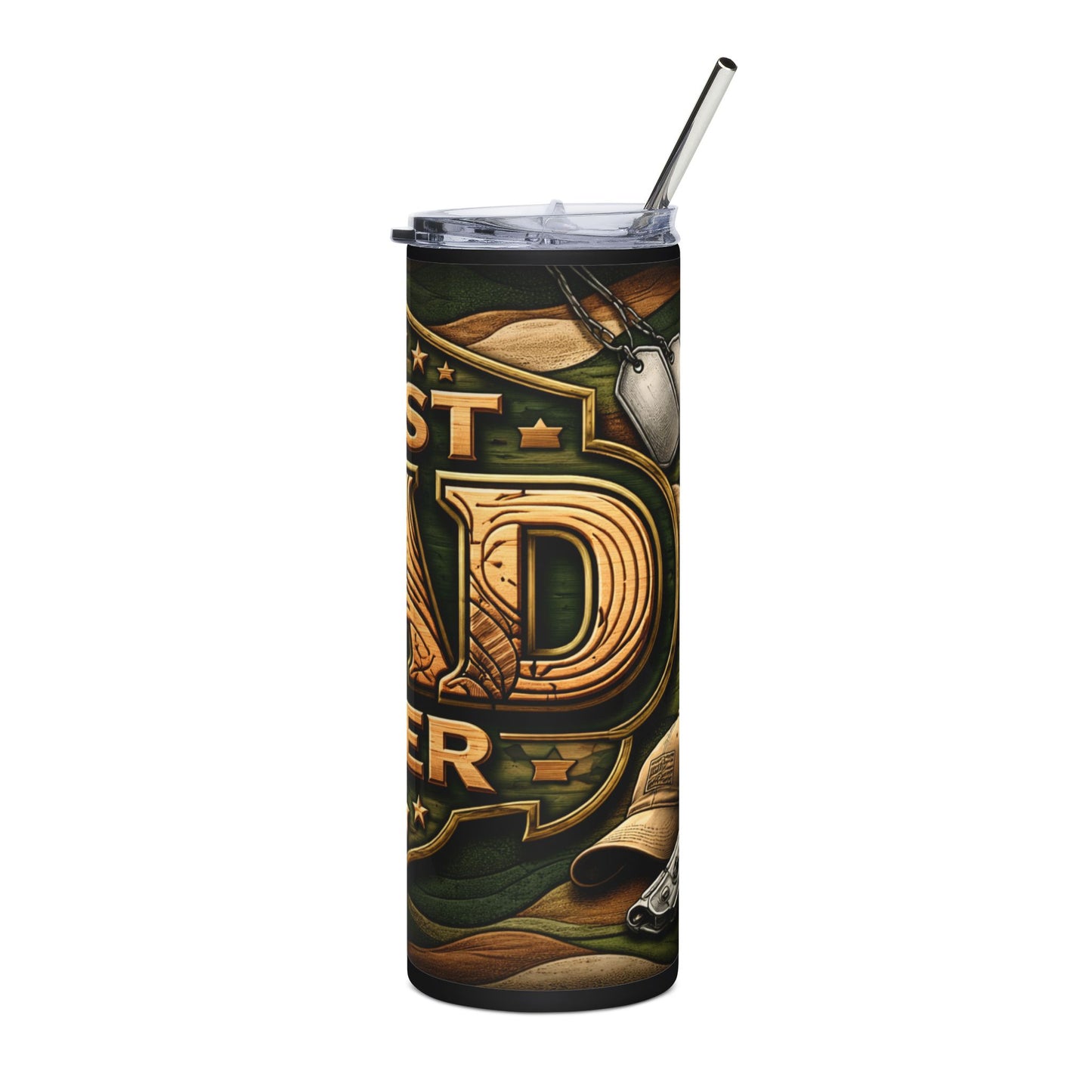 Best Dad Ever Stainless Steel Tumbler — 20oz Insulated Travel Cup