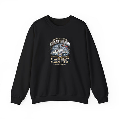 United States Coast Guard Always Ready Always There Sweatshirt