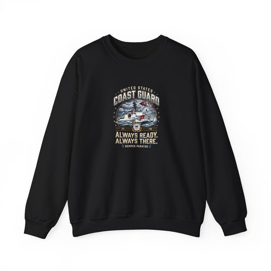 United States Coast Guard Always Ready Always There Sweatshirt