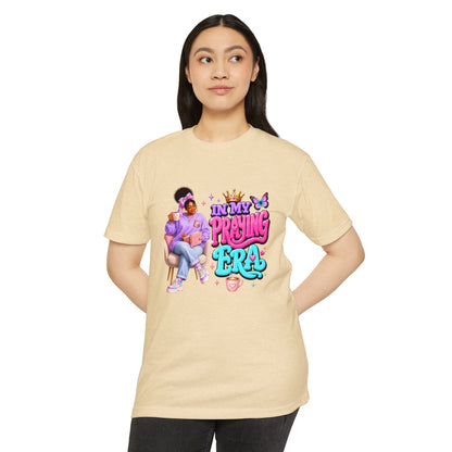 T-Shirt — "In My Praying Era" Feminine Faith Graphic Tee