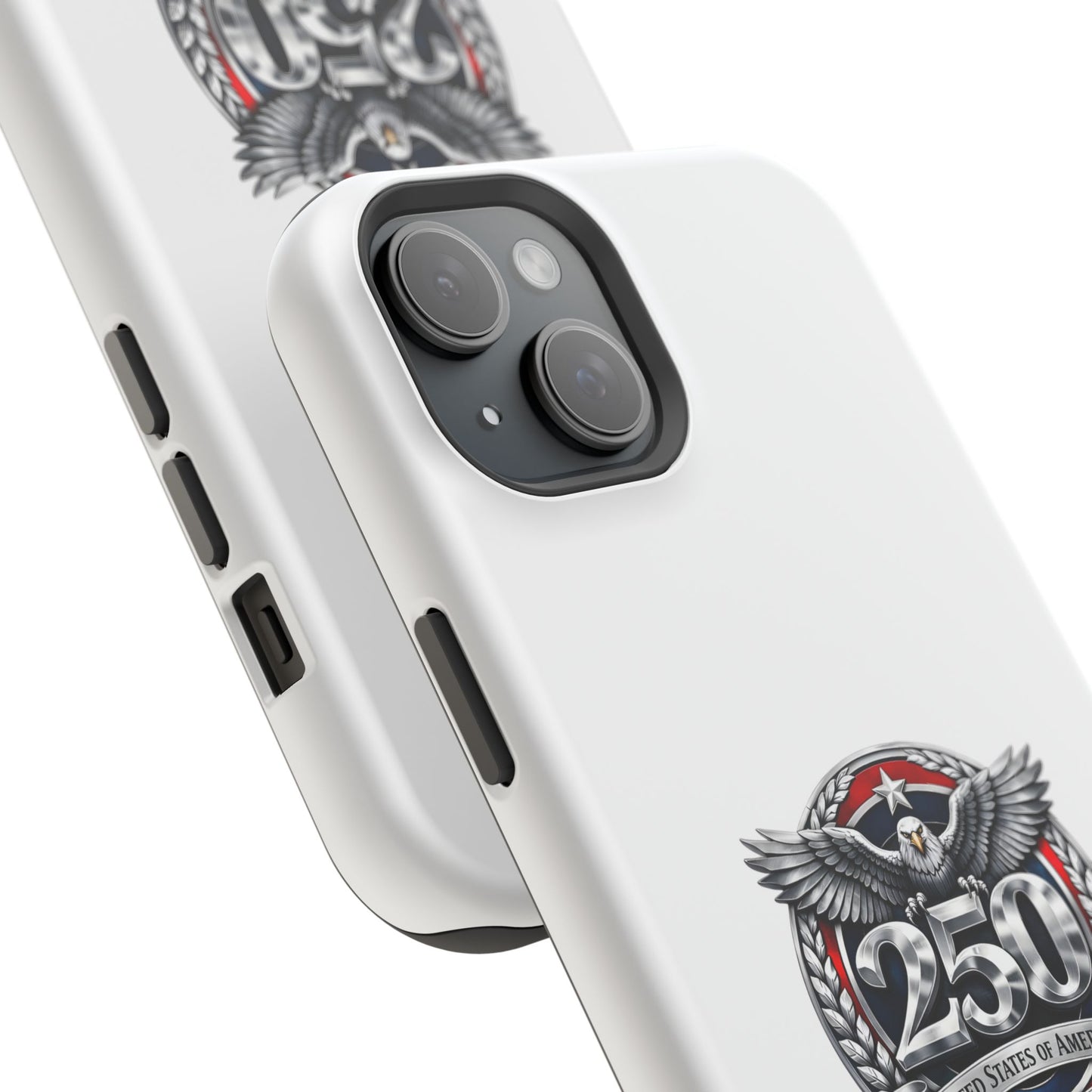 iPhone Magnetic Impact Case — 250th Anniversary Eagle Badge Design