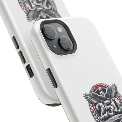 iPhone Magnetic Impact Case — 250th Anniversary Eagle Badge Design