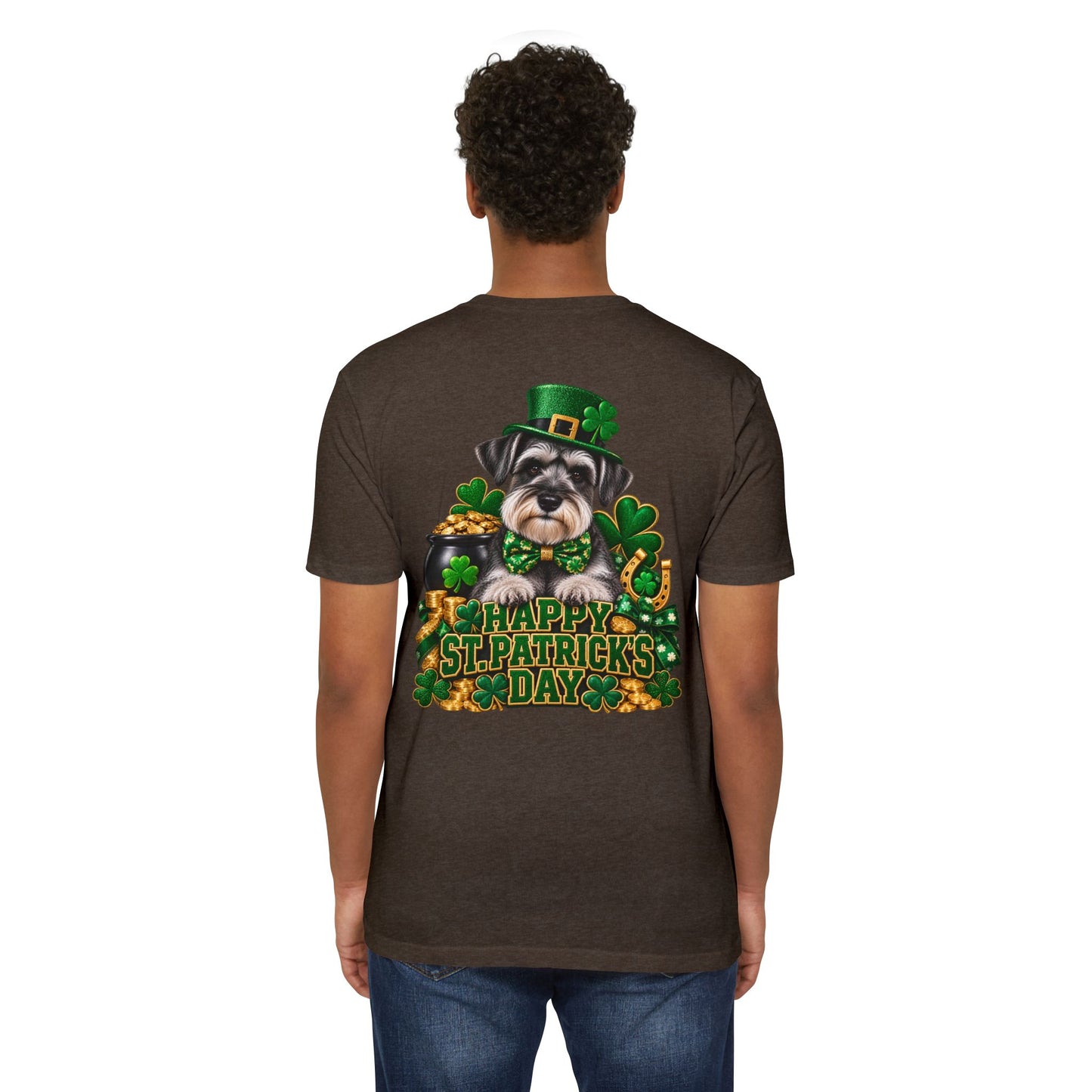 St. Patrick's Day Schnauzer T-Shirt