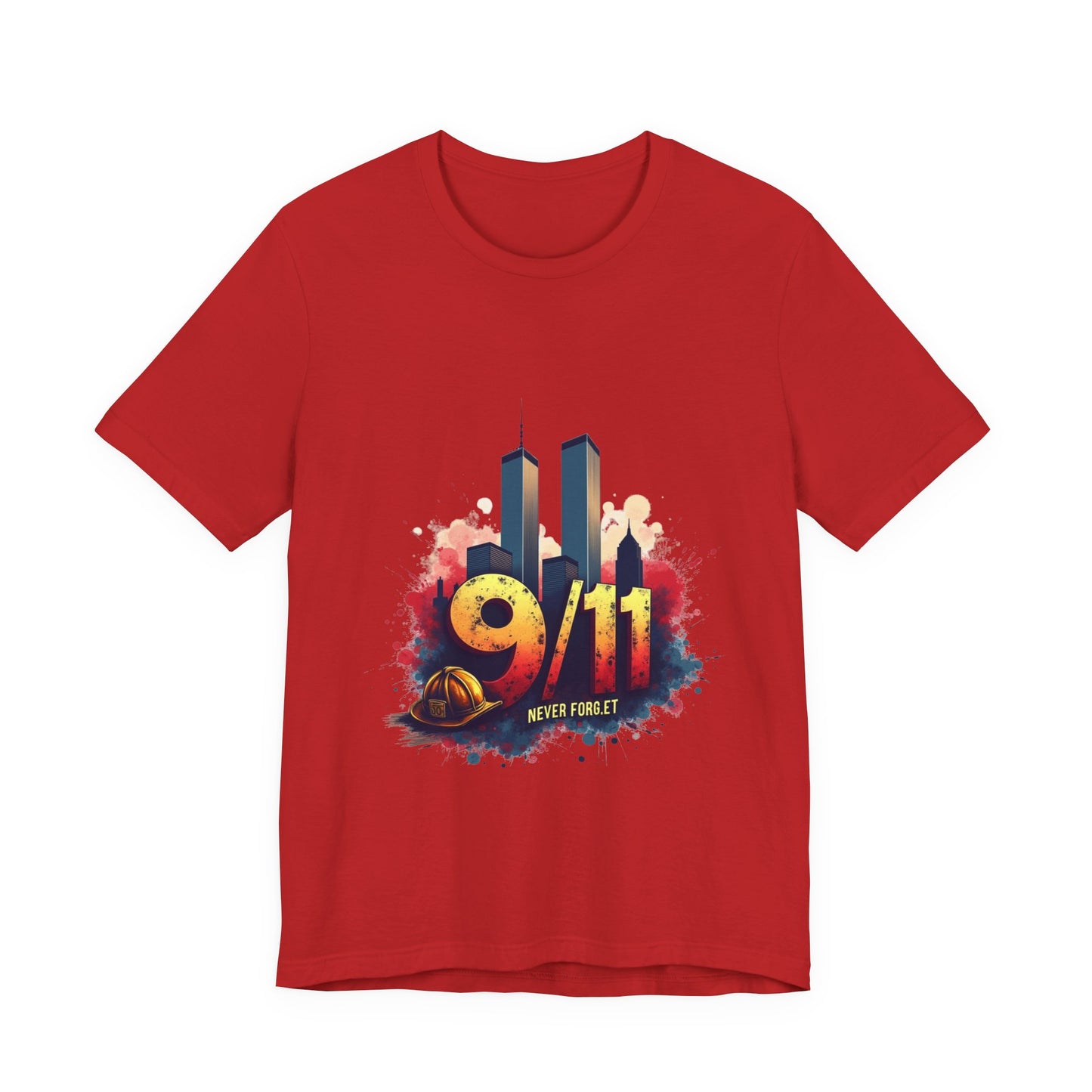 9/11 Memorial T-Shirt — Never Forget Tribute Tee
